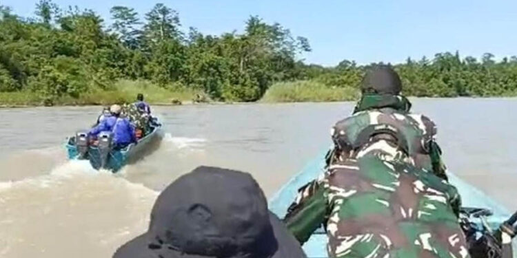 Detik-detik Kasat Reskrim Bintuni Hilang Usai Jatuh ke Sungai Saat Kejar KKB