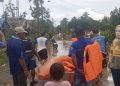 Dampak Banjir, Sejumlah Warga Di Kabupaten Sorong Dievakuasi Pakai Perahu Karet