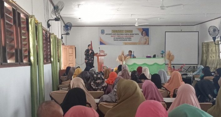 Reses Nansy Prisillia Karundeng Di Kabupaten Sorong,Warga Minta Pemerintah Lakukan Normalisasi Sungai Agar Tidak Tertimpa Banjir 