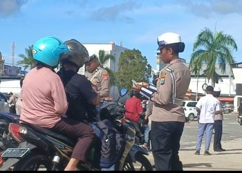 Hampir 70 kendaraan Terjaring Razia di Operasi Keselamatan Dofior 2025,Ingat Tidak Memiliki SIM Denda 1 Juta Rupiah 