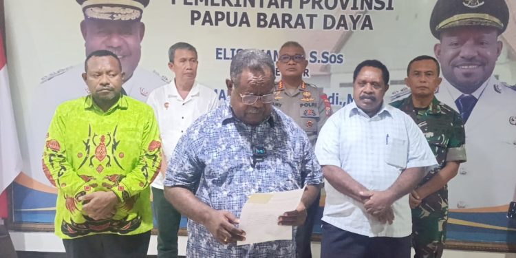Gubernur Papua Barat Daya dan Forkopimda:Kami Tidak Mengakui NRFPB, Tidak Ada Tawar Menawar NKRI Harga Mati,Tidak Ada Ruang Untuk Separatis Titik