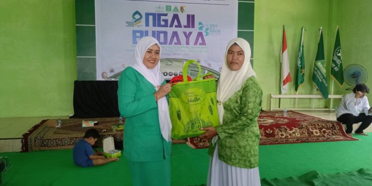 Fatayat NU Kabupaten Sorong Gelar Ngaji Budaya Hingga Pembagian 100 Paket Sembako Pada Harlah Ke-75