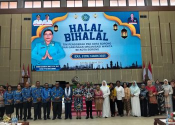 TP-PKK dan GOW Kota Sorong Gelar Halal Bihalal: Perkuat Silaturahmi dan Kebersamaan Lintas Organisasi