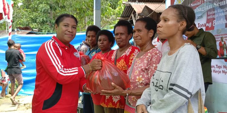 BMP RI Gelar Pembagian Sembako Gratis di Sorong, Teguhkan Semangat Nasionalisme dan Persatuan Papua dalam NKRI