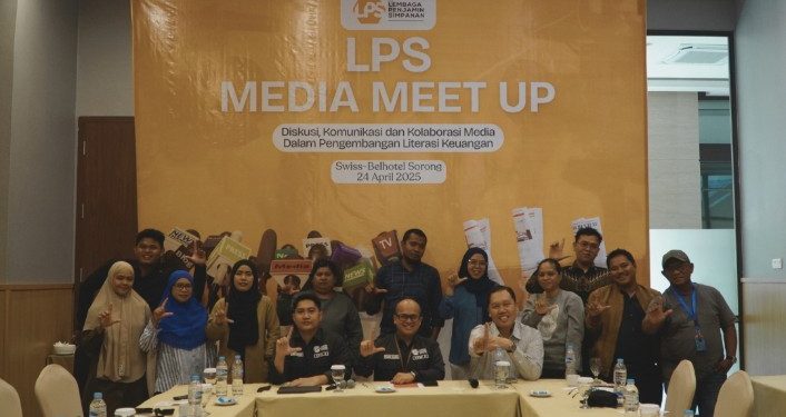 LPS Perkuat Literasi Keuangan di Sorong, Gandeng Media untuk Edukasi Publik