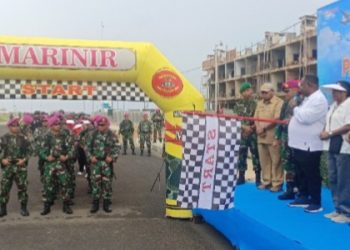 Jaya Marinir ! Peringati HUT Ke-7 Pasmar 3 Longmarch 16 Km Jadi Simbol Persatuan, Patriotisme, dan Semangat Juang