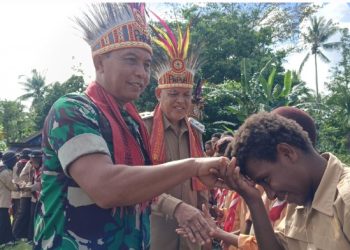 TMMD Reguler ke-124 Resmi Dibuka di Kampung Jeflio : Sinergi TNI, Pemda dan Masyarakat Bangun Negeri