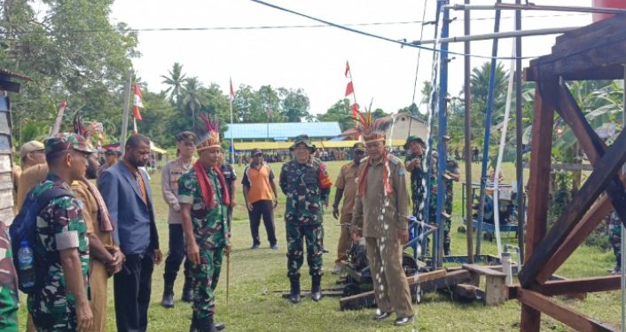 TMMD Ke-124 Kodim 1802/Sorong: Hadirkan Air Bersih, Wujud Nyata Kepedulian TNI untuk Rakyat