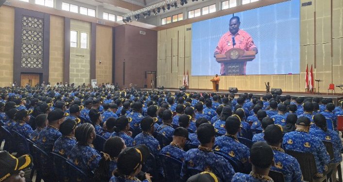 992 CPNS Papua Barat Daya Terima SK Pengangkatan, Gubernur: “Kalian Adalah Orang-Orang Pilihan Tuhan”