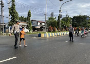 Bukan Sekadar Menindak, Ini Wujud Pelayanan Humanis Satlantas Polres Sorong