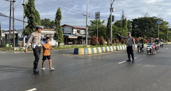 Bukan Sekadar Menindak, Ini Wujud Pelayanan Humanis Satlantas Polres Sorong