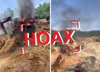 Beredar Kabar Pembakaran Alat Berat di Tambang Nikel Raja Ampat, Polda Papua Barat Daya Tegaskan : Hoaks