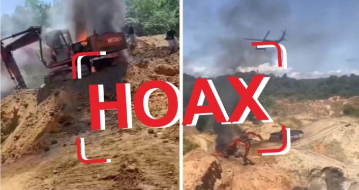 Beredar Kabar Pembakaran Alat Berat di Tambang Nikel Raja Ampat, Polda Papua Barat Daya Tegaskan : Hoaks