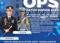 Gelar Operasi Patuh Dofior 2025,Polres Sorong Tekankan Tertib Lalu Lintas Demi Indonesia Maju
