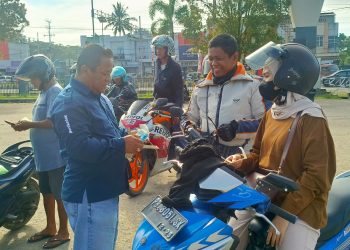 Dispenda Kabupaten Sorong Sita Puluhan STNK Kendaraan dalam Operasi Dofior 2025