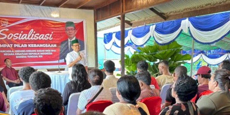 Hartono Gelar Sosialisasi Empat Pilar Kebangsaan di Kota Sorong: Menanamkan Nilai Kebangsaan di Tengah Masyarakat Majemuk Papua Barat Daya