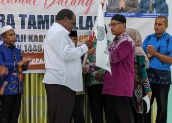 Kembali dari Tanah Suci, 78 Jamaah Haji Sorong Disambut Resmi Pemerintah Daerah