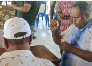 Turnamen Gaplek Papua Barat Daya Open Cup I Digelar di Sorong, Gubernur Elisa Kambu Turut Bertanding