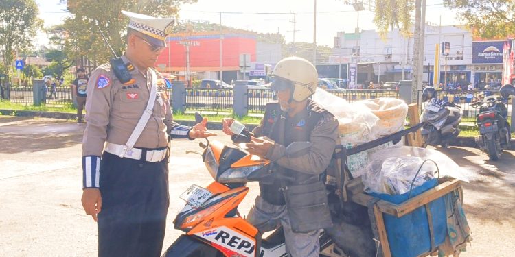 Operasi Dofior 2025: Pendekatan Humanis Jadi Wajah Baru Penegakan SatLantas Polres Sorong