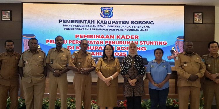 Pemkab Sorong Perkuat Peran Kader dalam Percepatan Penurunan Stunting 2025