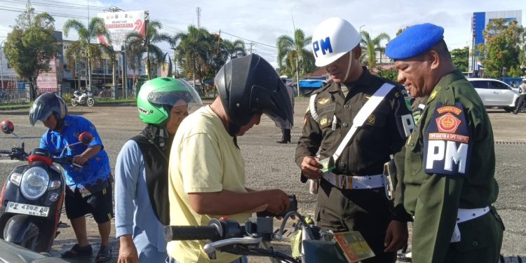 Puluhan Kendaraan Terjaring Operasi Dofior 2025, Sejumlah Plat Merah dan TNI Ikut Diperiksa