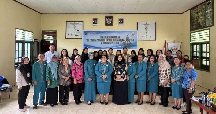 TP-PKK Kabupaten Sorong Gelar Peningkatan Kapasitas Tim Pembina Posyandu, Kampung Yeflio Siap Wakili Papua Barat Daya di Lomba Nasional