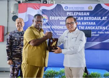 Bank Indonesia dan TNI AL Lepas Ekspedisi Rupiah Berdaulat 2025 di Papua Barat dan Papua Barat Daya