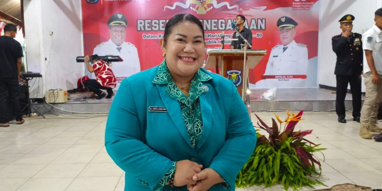Refleksi 80 Tahun Indonesia Merdeka, Ketua TP-PKK Kabupaten Sorong Junita Linda Kamuru Sampaikan Pesan Penting Ini