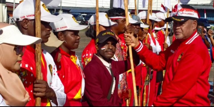 Kabupaten Sorong Canangkan Pengibaran 6.000 Bendera Merah Putih Sambut HUT ke-80 RI