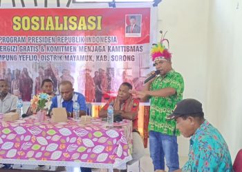 Program Makan Bergizi Gratis Sentuh Kampung Jeflio: Bukti Nyata Negara Hadir di Tanah Papua