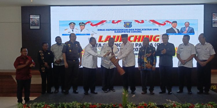Dukcapil Kabupaten Sorong Resmi Luncurkan Data OAP 2025, 54.379 Jiwa Tervalidasi