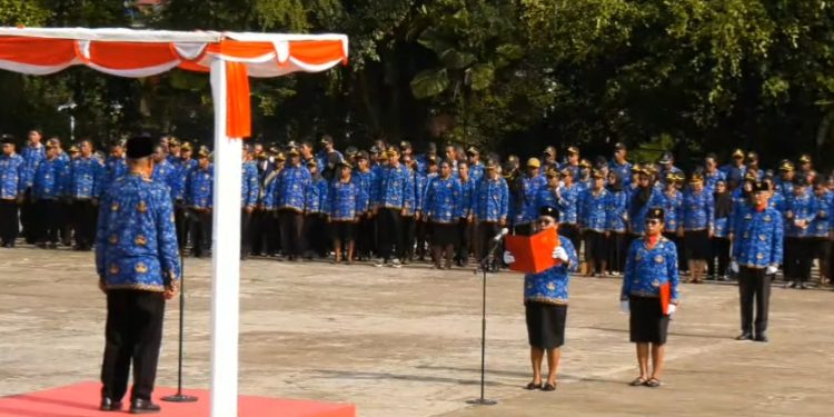 Dirgahayu Korpri ke-54, ASN Kabupaten Sorong Diharapkan Tetap Bersatu dan Berdaulat Mewujudkan Pelayanan Publik yang Maju