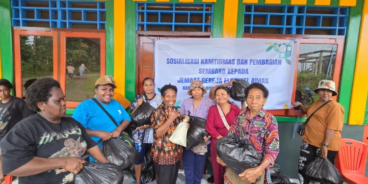 PGPI Ajak Warga Sorong Perkuat Keamanan Jelang Nataru, Sambil Salurkan Sembako untuk Masyarakat