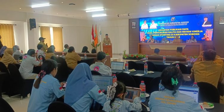 Peran Kunci Perangkat Daerah: Kabupaten Sorong Bidik Nol Stunting 2045