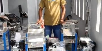 Serahkan Alat Pengolahan Sagu,Jejak Program Presiden Prabowo di Kampung Yeflio