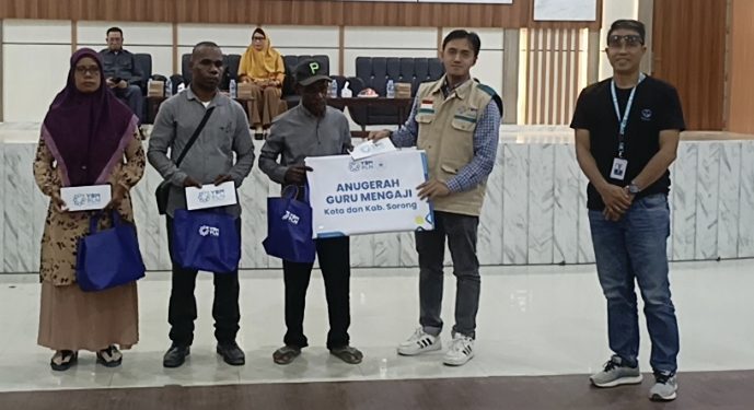 Sinergi Tekan Stunting dan Apresiasi Guru Ngaji, YBM PLN Gandeng IAIN Sorong dan Pemkab Sorong