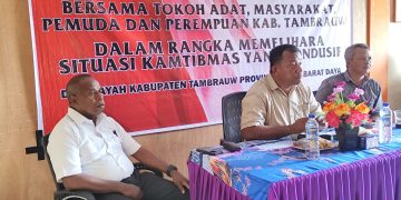 Forum Dialog Bersama Warga Tambrauw Tegaskan Komitmen Bersama Jaga Kamtibmas 