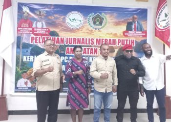 ‎Tingkatkan Kompetensi Generasi Muda, BMP RI dan PWI Papua Barat Daya Gelar Pelatihan Jurnalis Merah Putih